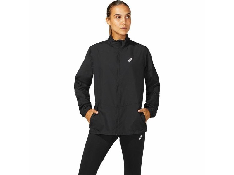 Женско Спортно Яке Asics Core Черен