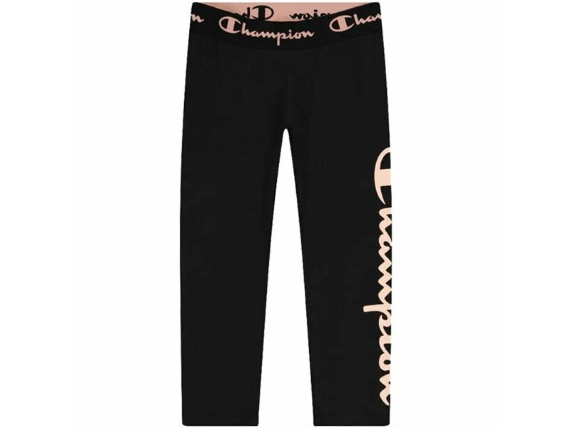 Спортни Клинове за Жени Champion Quick-Dry Script Logo Crop Черен
