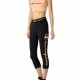 Спортни Клинове за Жени Champion Quick-Dry Script Logo Crop Черен
