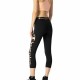 Спортни Клинове за Жени Champion Quick-Dry Script Logo Crop Черен