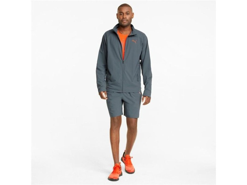 Мъжко Спортно Яке Puma Train Ultraweave Тъмно сив