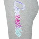 Спортни Клинове за Деца Script Glitter High Converse Rise Biker Little Светло сив