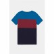 Мъжка Футболна Фланелка с Къс Ръкав F.C. Barcelona Син
