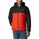 Мъжко Спортно Яке Columbia  Powder Lite™ Черен Оранжев
