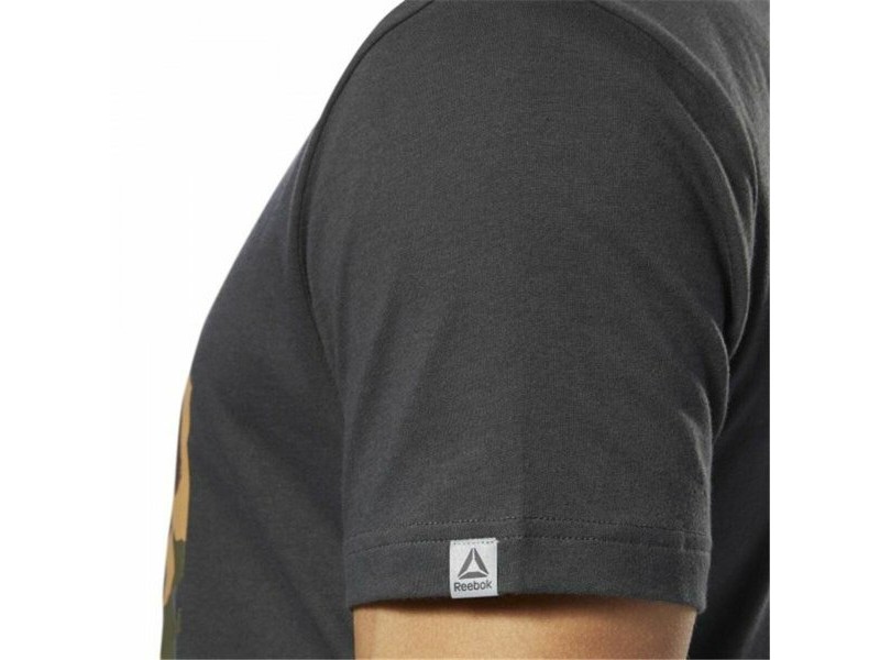 Мъжка тениска с къс ръкав Reebok Sportswear Training Камуфлаж Черен