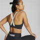 Спортен Сутиен Puma Черен Бял Многоцветен