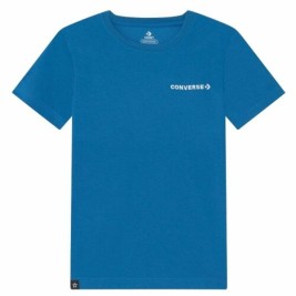 Детска тениска с къс ръкав Converse Field Surplus Син