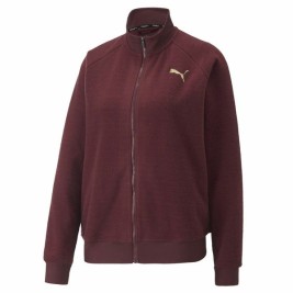 Женско Спортно Яке Puma Fit Sherpa Тъмно червен