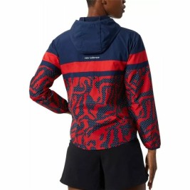 Женско Спортно Яке New Balance Printed Accelerate Син