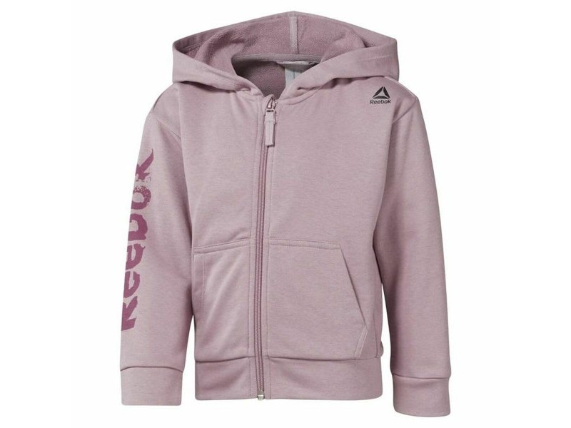 Мъжко Спортно Яке Reebok  Essentials Fullzip Люляк Качулка