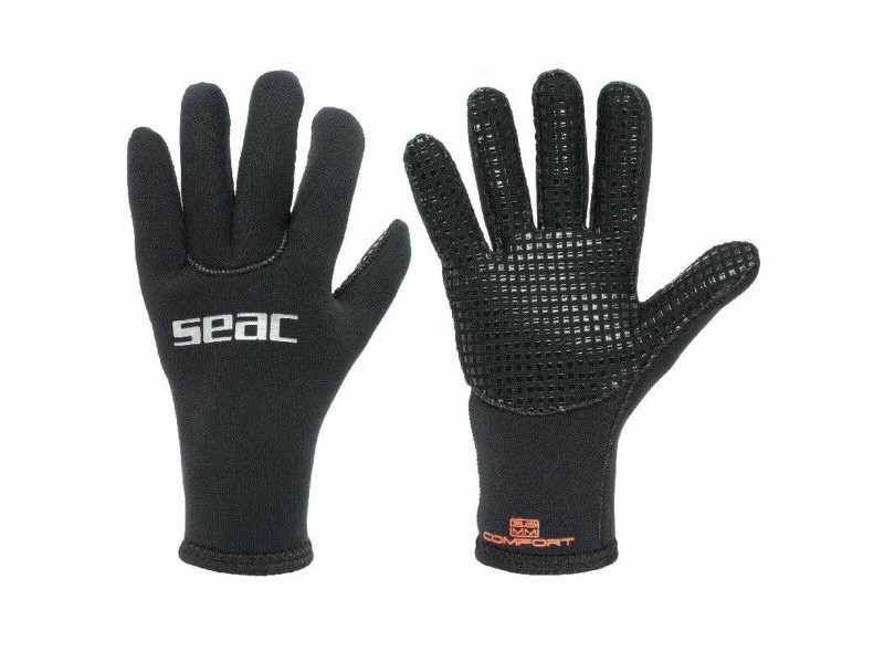 Ръкавици за гмуркане Seac Seac Comfort 3 MM Черен