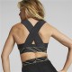 Спортен Сутиен Puma Mid Impact Deco Glam Черен Спортен Сутиен Puma Mid Impact Deco Glam Черен
