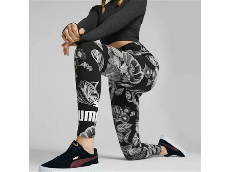 Спортни Клинове за Жени Puma Frozen Flower Черен