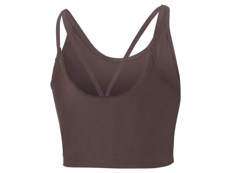 Женски Спортен Топ Puma Studio Ultrabare Strappy Кафяв