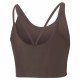 Женски Спортен Топ Puma Studio Ultrabare Strappy Кафяв