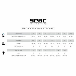 Чорапи Seac Seal Skin Черен