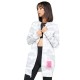 Женско Спортно Яке Calvin Klein Full Zip Бял