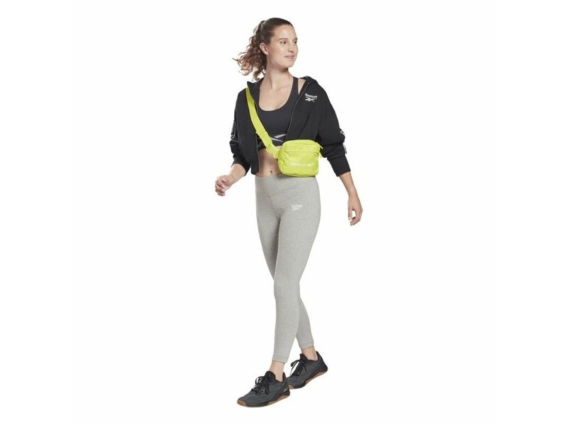Женско Спортно Яке Reebok Tape Pack Full Zip Черен