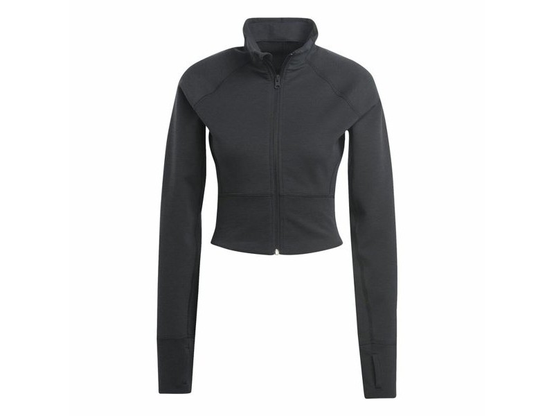 Женско Спортно Яке Adidas Aeroready Studio Черен
