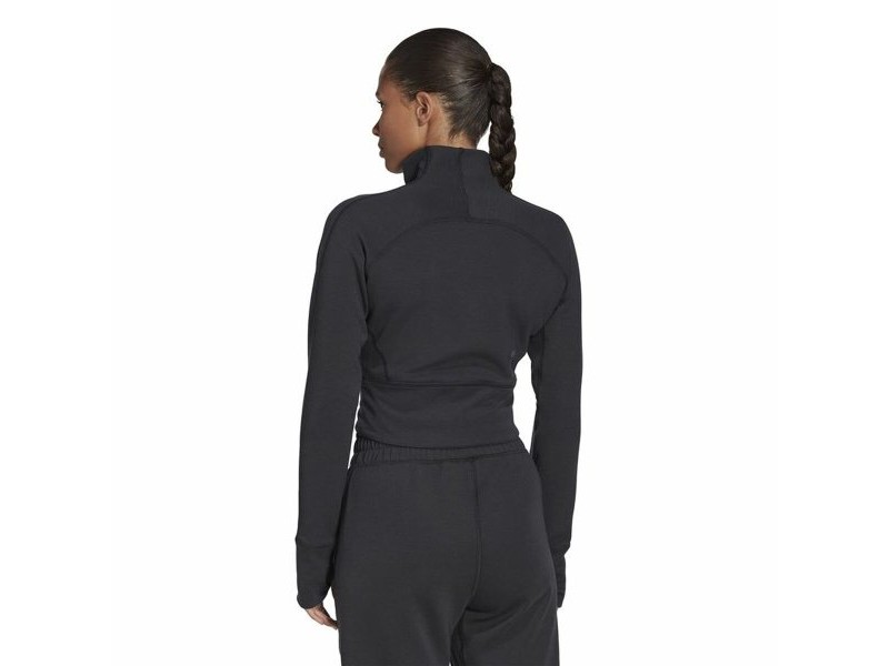 Женско Спортно Яке Adidas Aeroready Studio Черен