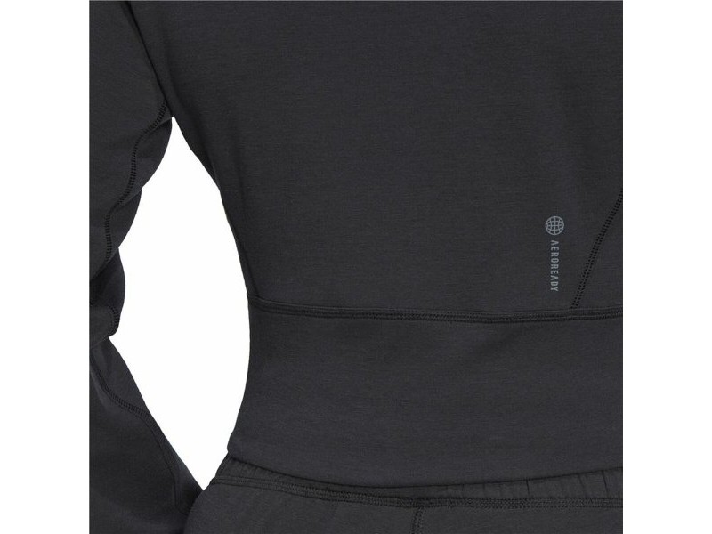 Женско Спортно Яке Adidas Aeroready Studio Черен