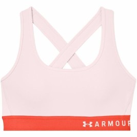 Спортен Сутиен Under Armour Mid Crossback Розов