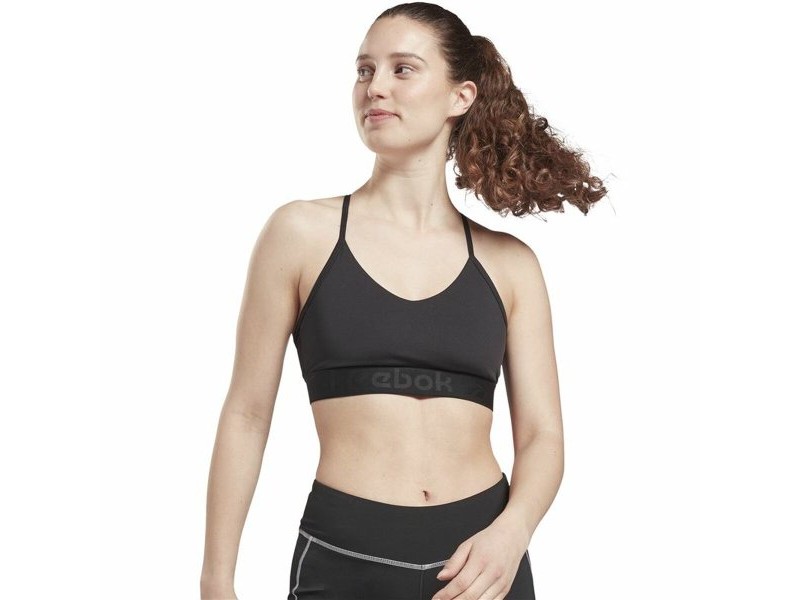 Спортен Сутиен Reebok Strappy Черен