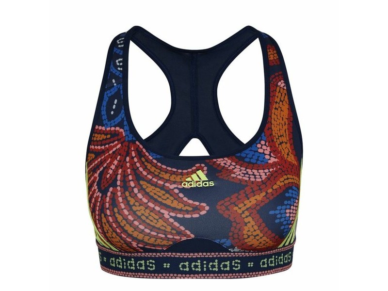 Спортен Сутиен Adidas Farm Rio Морско син
