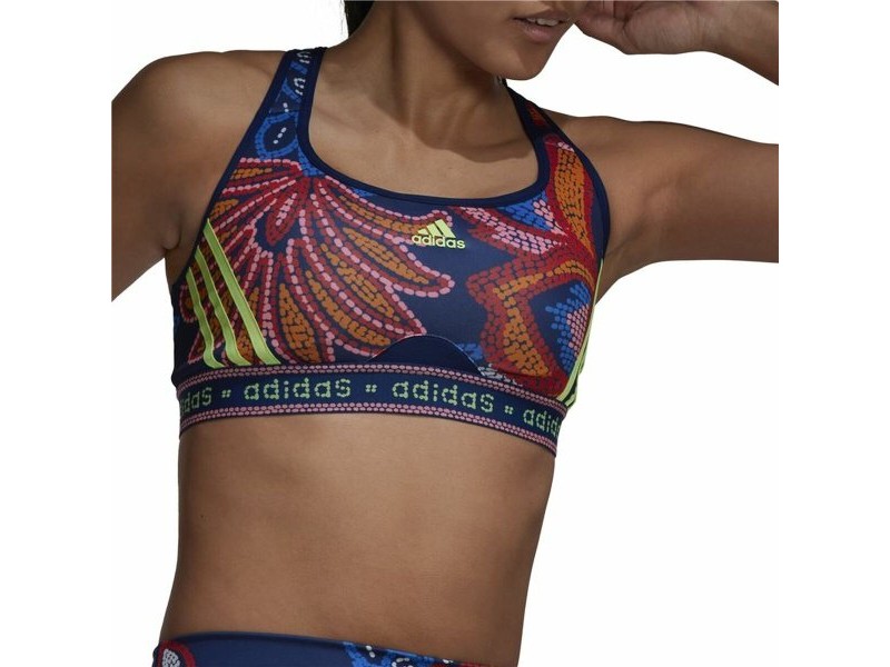 Спортен Сутиен Adidas Farm Rio Морско син