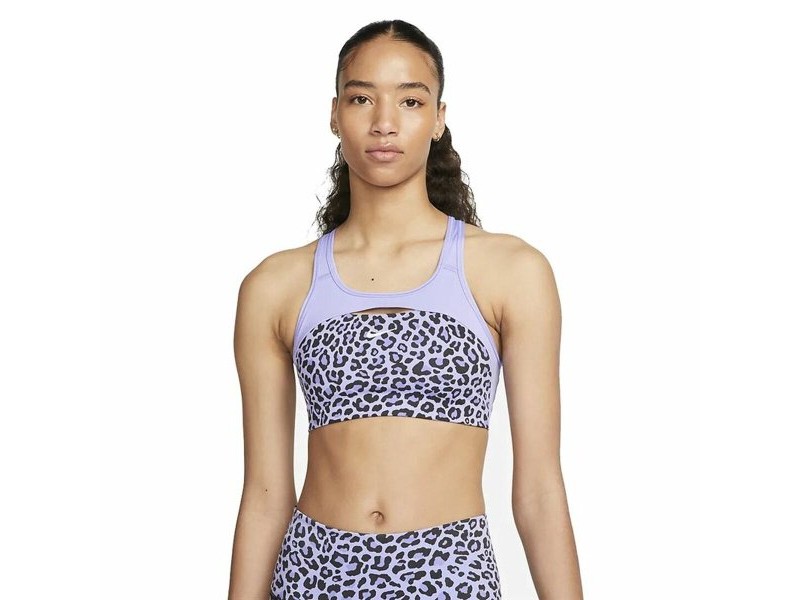 Спортен Сутиен Nike Dri-FIT Swoosh Син