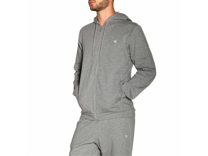 Мъжко Спортно Яке Calvin Klein Billaboard Fz  Тъмно сив