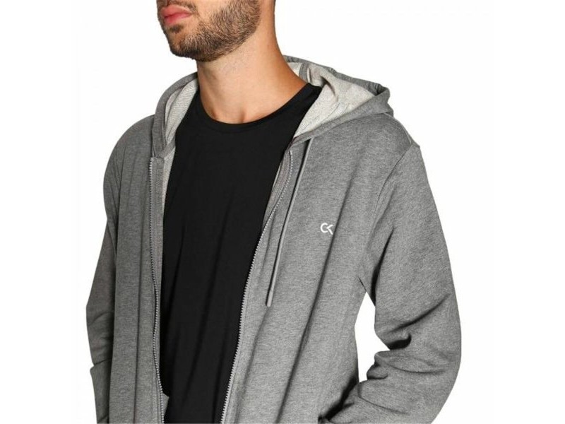 Мъжко Спортно Яке Calvin Klein Billaboard Fz  Тъмно сив