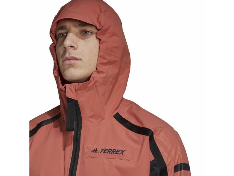 Мъжко Спортно Яке Adidas Utilitas Червен Оранжев Мъжко Спортно Яке Adidas Utilitas Червен Оранжев