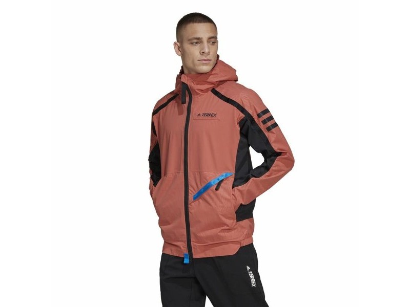 Мъжко Спортно Яке Adidas Utilitas Червен Оранжев Мъжко Спортно Яке Adidas Utilitas Червен Оранжев