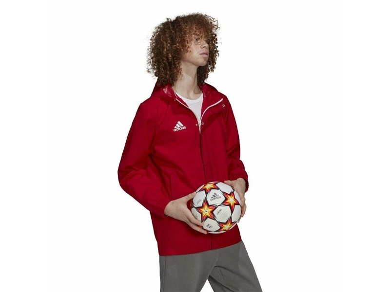 Мъжко Спортно Яке Adidas Entrada 22 Червен