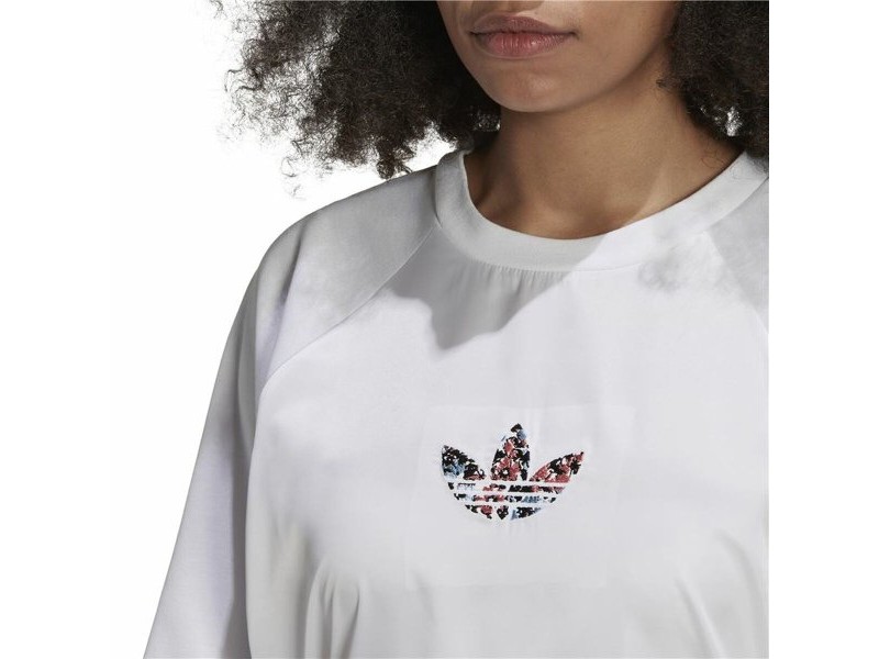 Рокля Adidas Originals Tee Бял