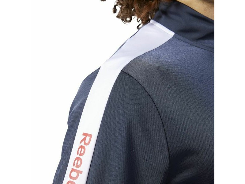 Мъжко Спортно Яке Reebok Essentials Linear Logo Тъмно синьо