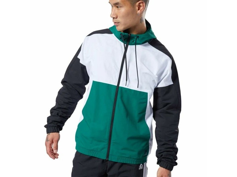 Мъжко Спортно Яке Reebok Meet You There Woven Зелен