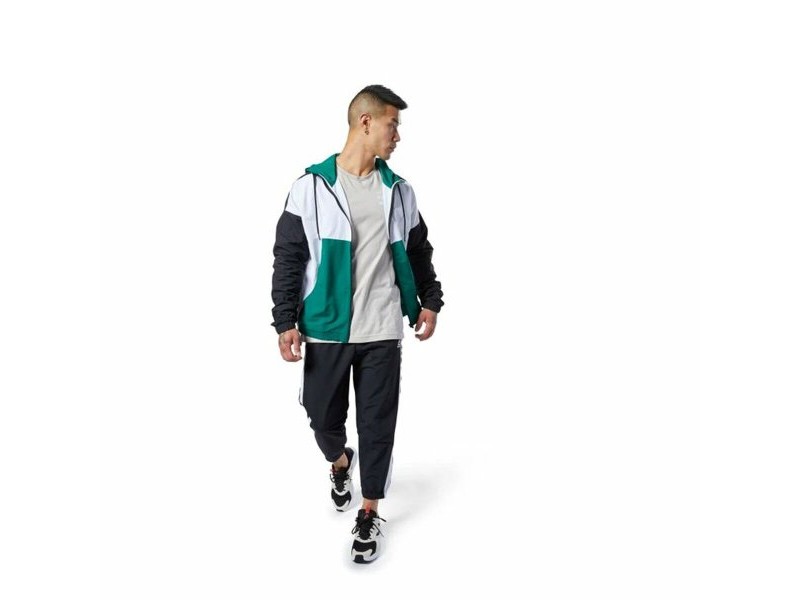 Мъжко Спортно Яке Reebok Meet You There Woven Зелен
