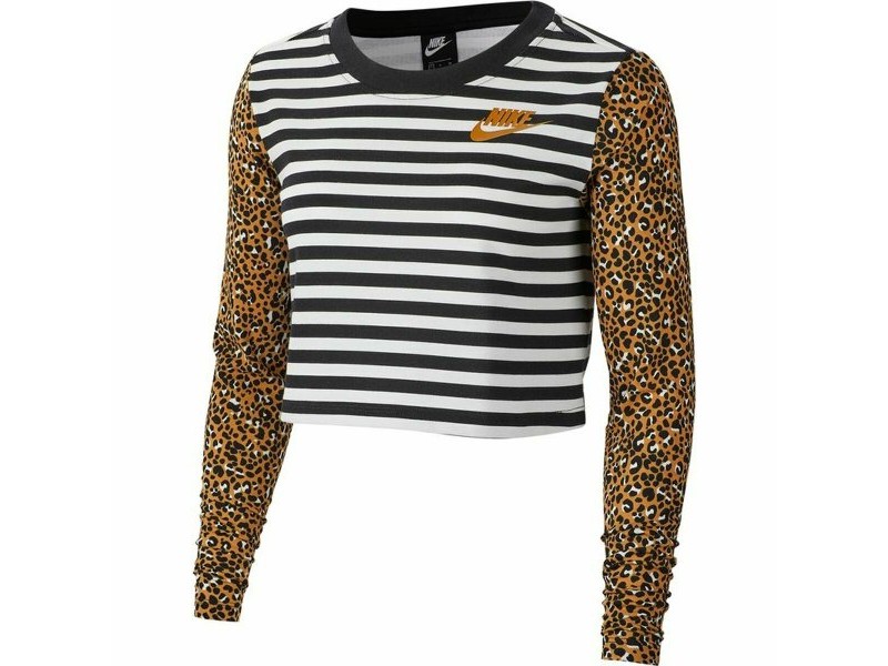 Дамска тениска с дълъг ръкав Nike Animal Print