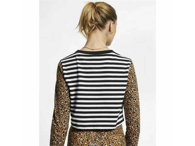Дамска тениска с дълъг ръкав Nike Animal Print