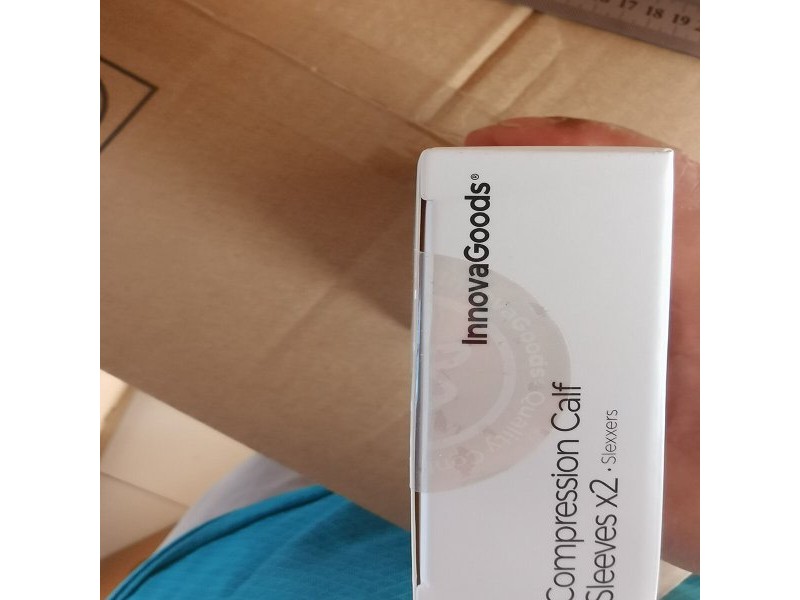Компресионни Спортни Ръкави за Прасците Slexxers InnovaGoods 2 броя