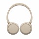 Блутут слушалки Sony WHCH520C.CE7 Сметана NaN –  BB Слушалки
