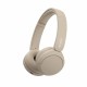 Блутут слушалки Sony WHCH520C.CE7 Сметана NaN –  BB Слушалки