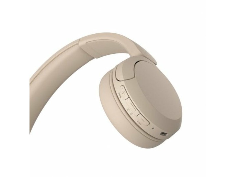 Блутут слушалки Sony WHCH520C.CE7 Сметана NaN –  BB Слушалки