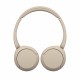 Блутут слушалки Sony WHCH520C.CE7 Сметана NaN –  BB Слушалки