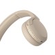 Блутут слушалки Sony WHCH520C.CE7 Сметана NaN –  BB Слушалки