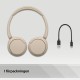 Блутут слушалки Sony WHCH520C.CE7 Сметана NaN –  BB Слушалки