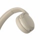 Блутут слушалки Sony WHCH520C.CE7 Сметана NaN –  BB Слушалки