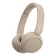 Блутут слушалки Sony WHCH520C.CE7 Сметана NaN –  BB Слушалки
